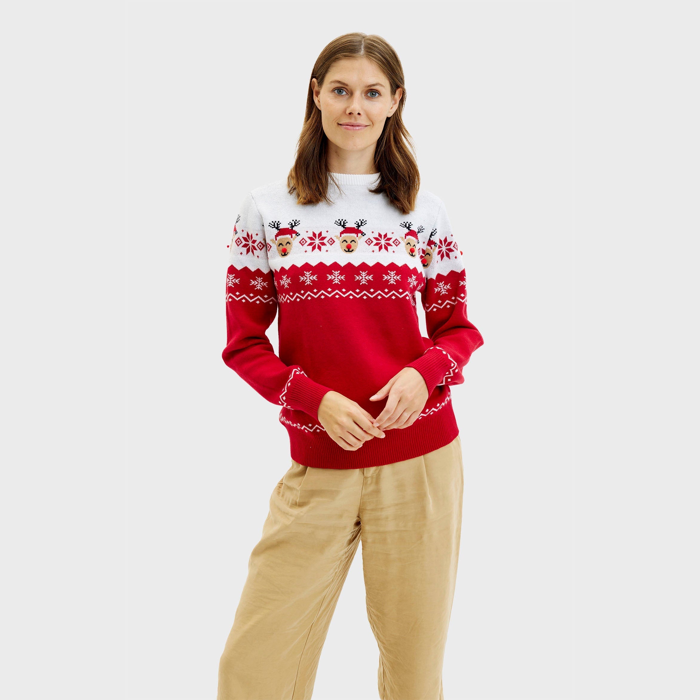 Der entzückende Weihnachtspullover - Damen